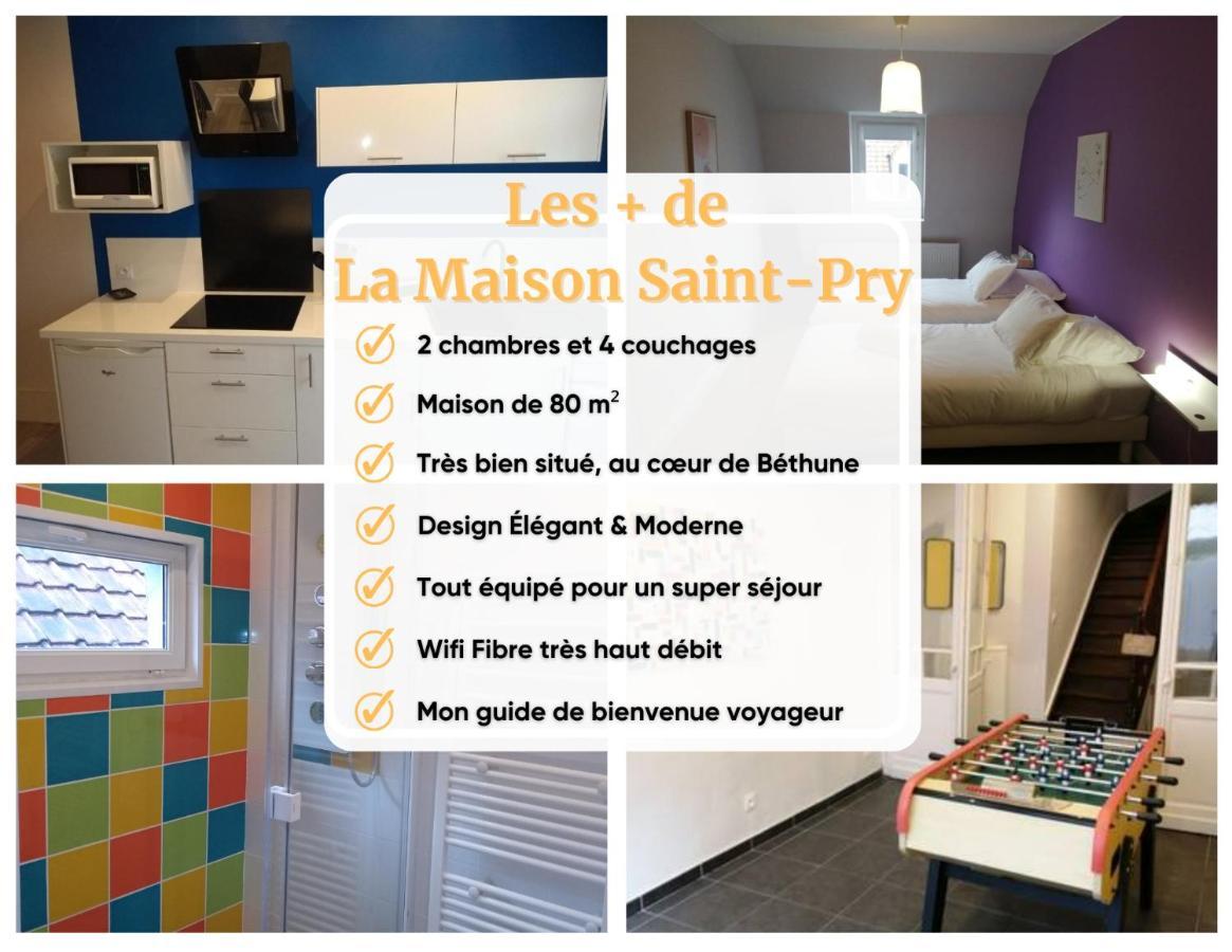 La Maison Saint-Pry Béthune Zewnętrze zdjęcie